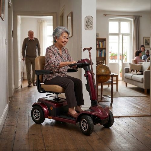 Dimensioni e ingombro di uno scooter per disabili