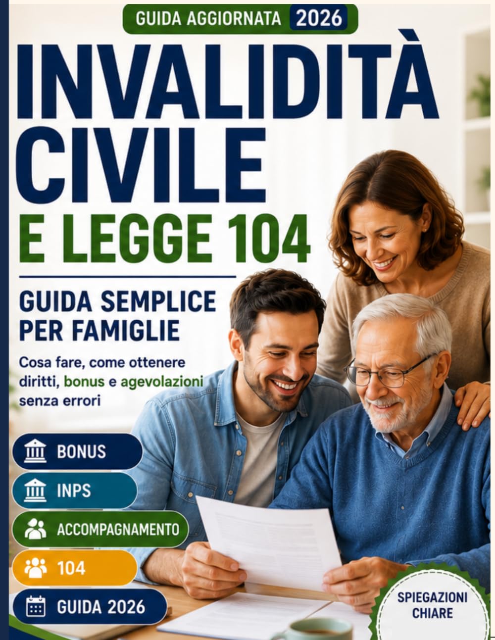 INVALIDITA’ CIVILE & LEGGE 104: Guida semplice per famiglie - Ottieni tutto senza errori ( anche se non sai da dove iniziare )