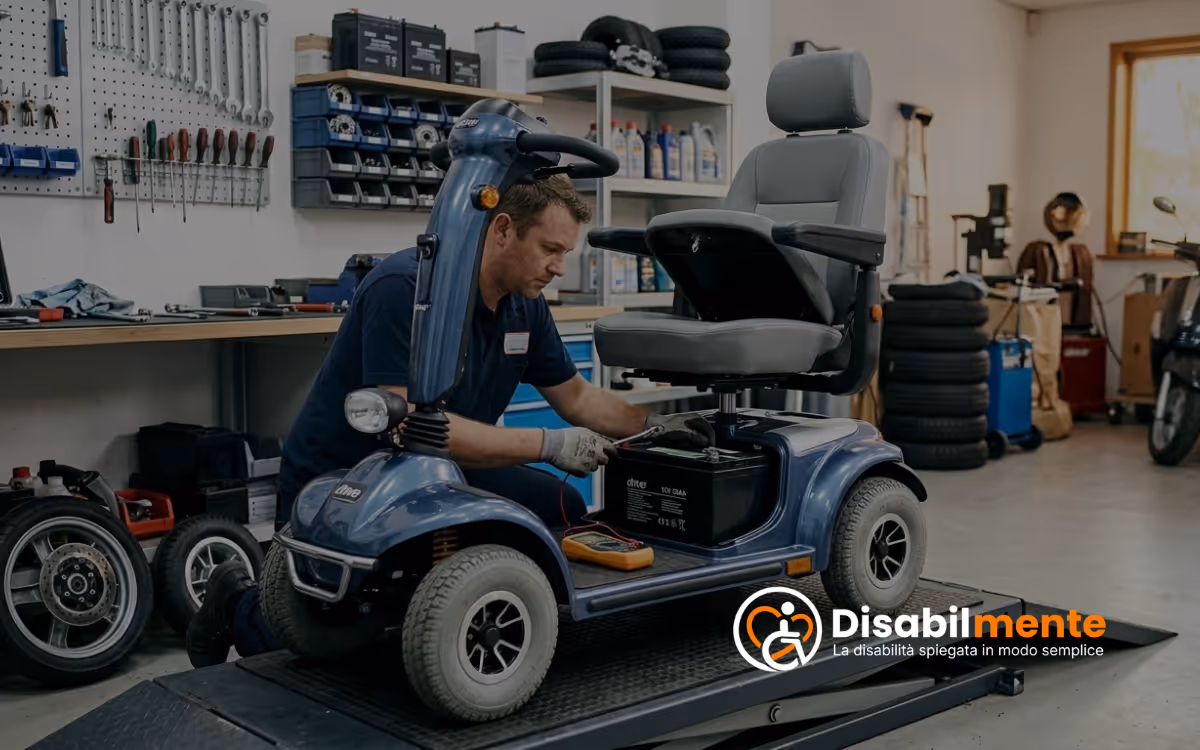 Manutenzione Scooter per Disabili – Guida Completa a Batteria, Freni, Ruote e Controlli Manutenzione Scooter per Disabili - Guida Completa a Batteria, Freni, Ruote e Controlli