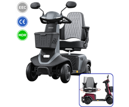 Scooter elettrico per disabili VELOX a 4 ruote